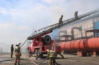 Капитал - Крупный пожар произошел на ТЭЦ в Усть-Каменогорске