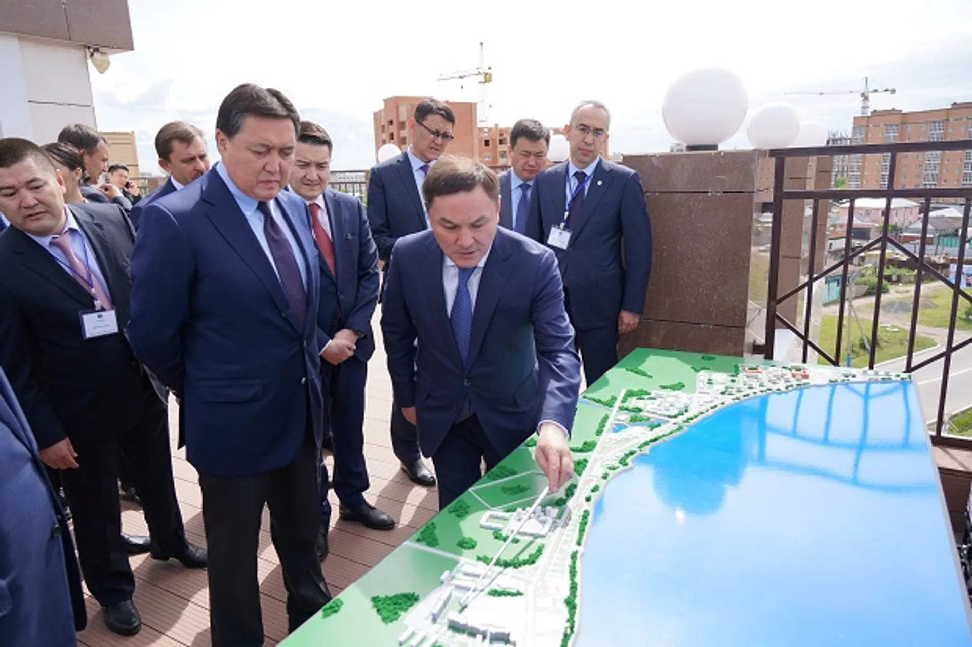 Капитал - Аскар Мамин посетил Акмолинскую область