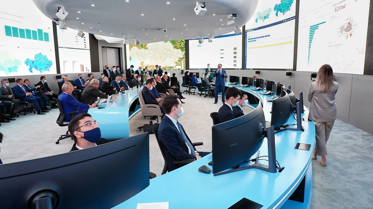 Аскар Мамин провел переговоры с главой Правительства России Михаилом Мишустиным - фото kapital.kz