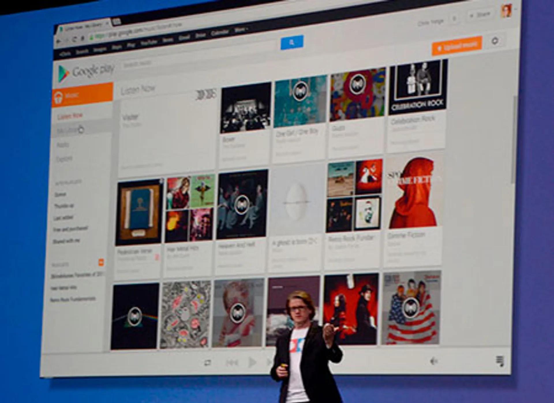 Капитал - Презентован новый музыкальный сервис Google