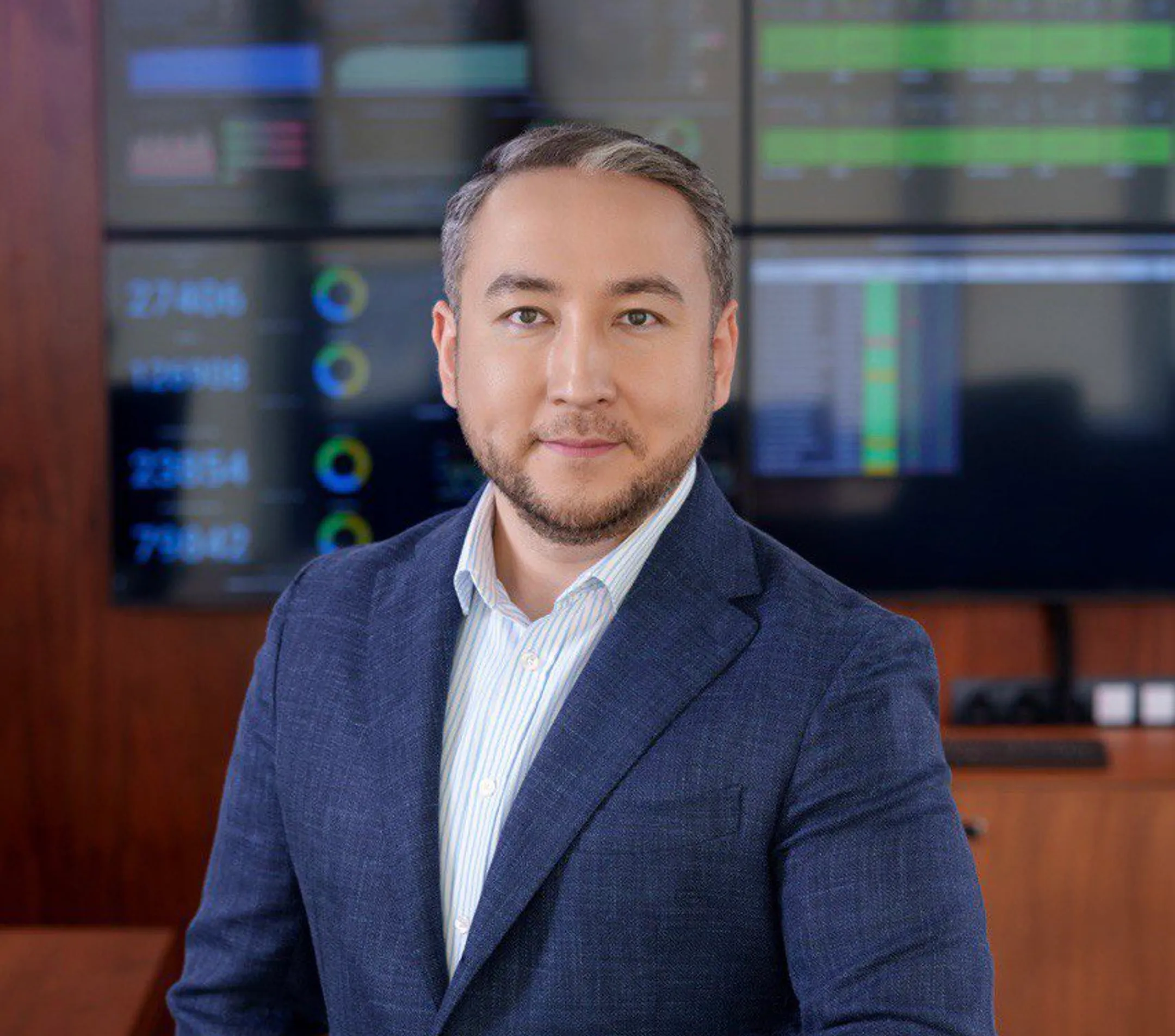 На фото: председатель правления Jusan Bank Нурдаулет Айдосов. Фотограф: Жанарбек Аманкулов