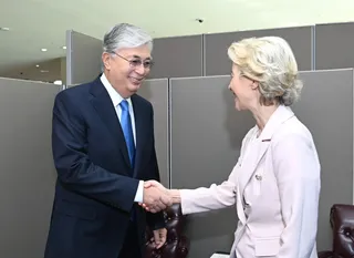 Капитал - Президент РК провел переговоры с президентом Европейской комиссии