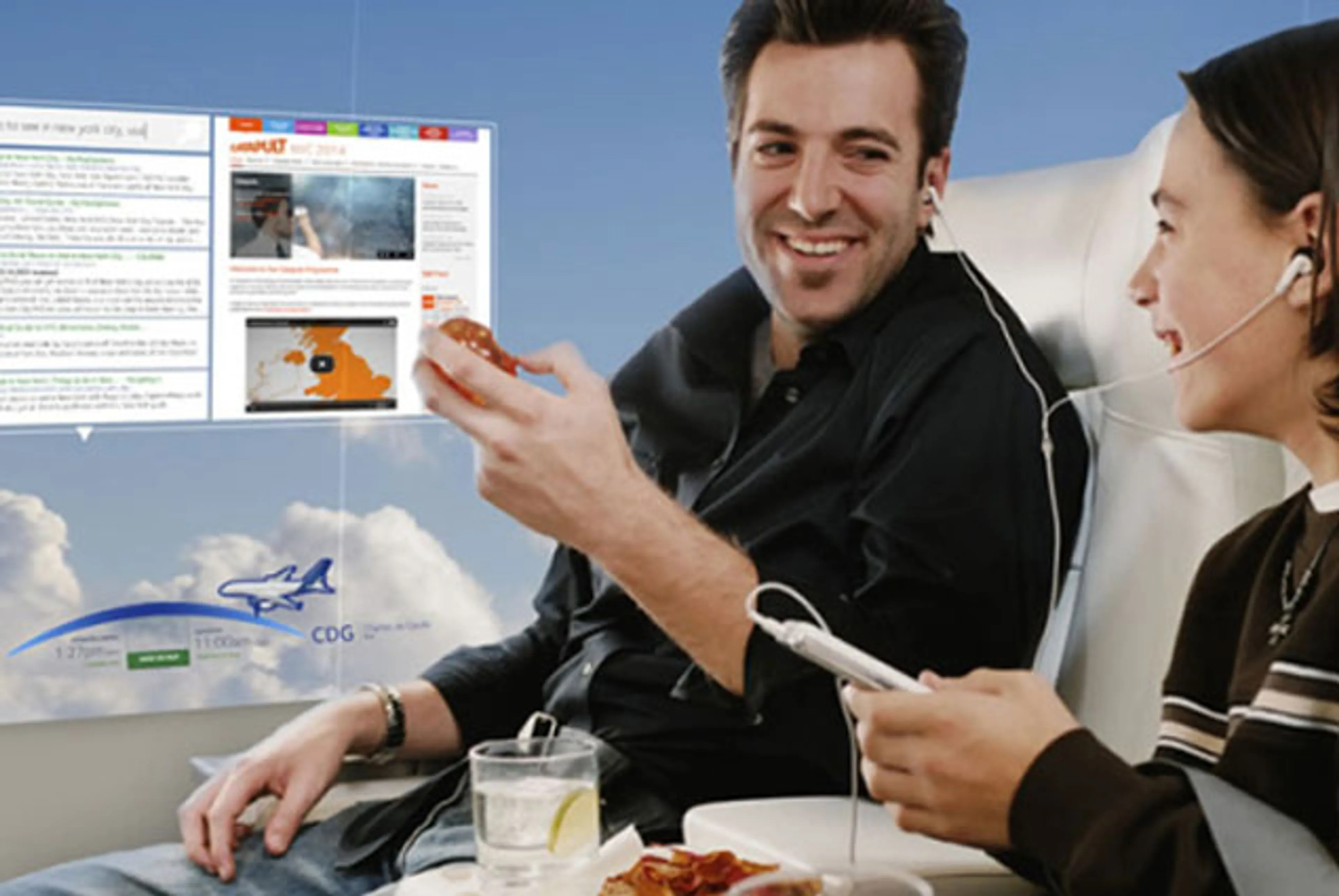 Капитал - Через 10 лет окна в самолетах заменят сенсорными экранами