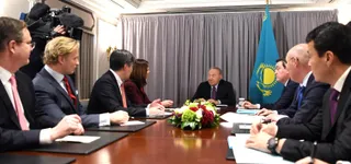 Капитал - Президент Казахстана встретился с бизнесменами США