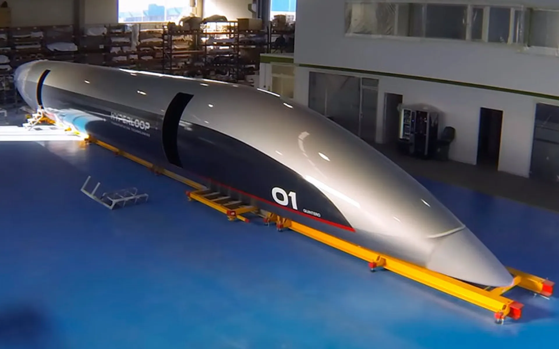 Капитал - В Испании показали пассажирскую капсулу для Hyperloop