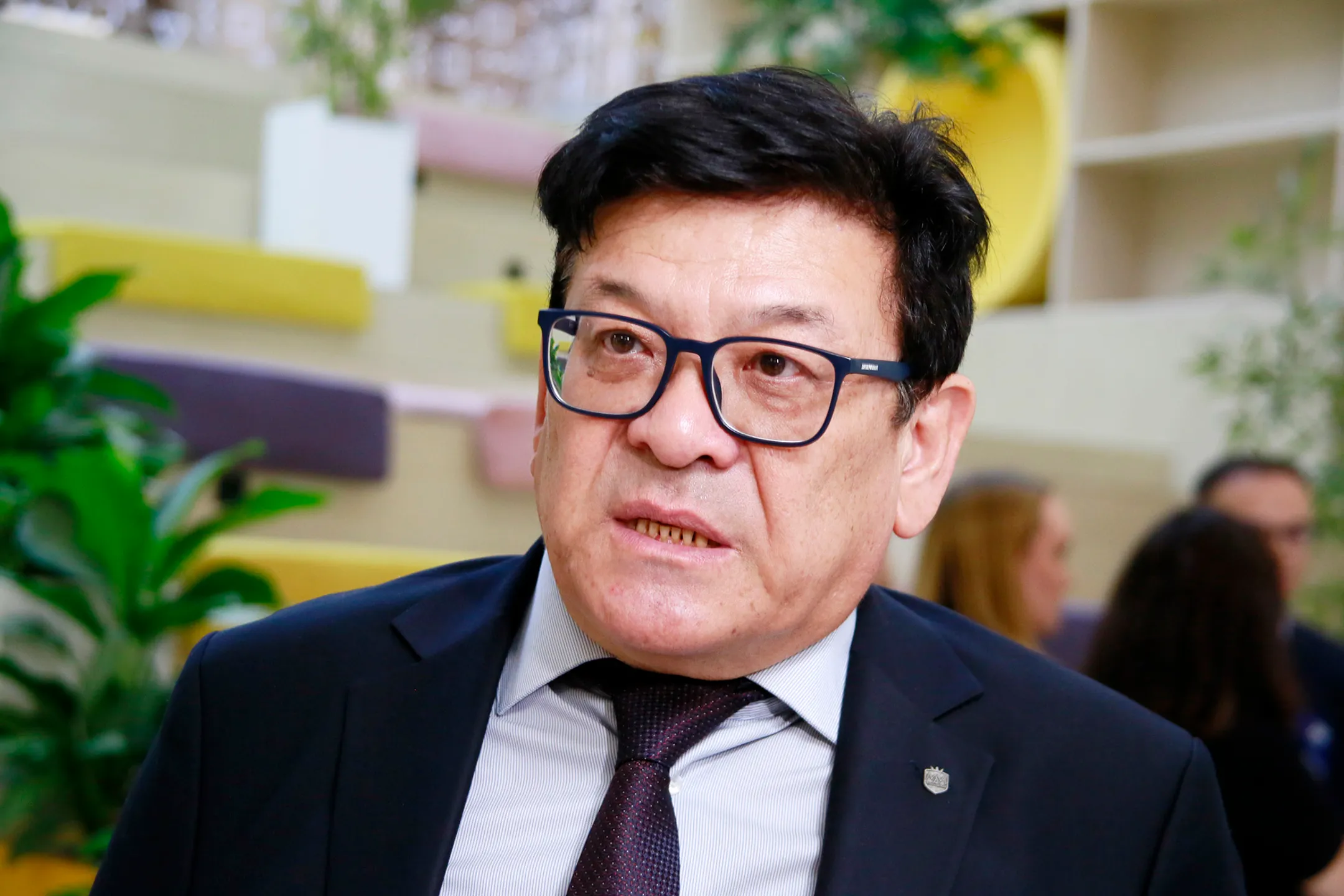 На фото: директор Фондa Болата Утемуратова Марат Айтмагамбетов