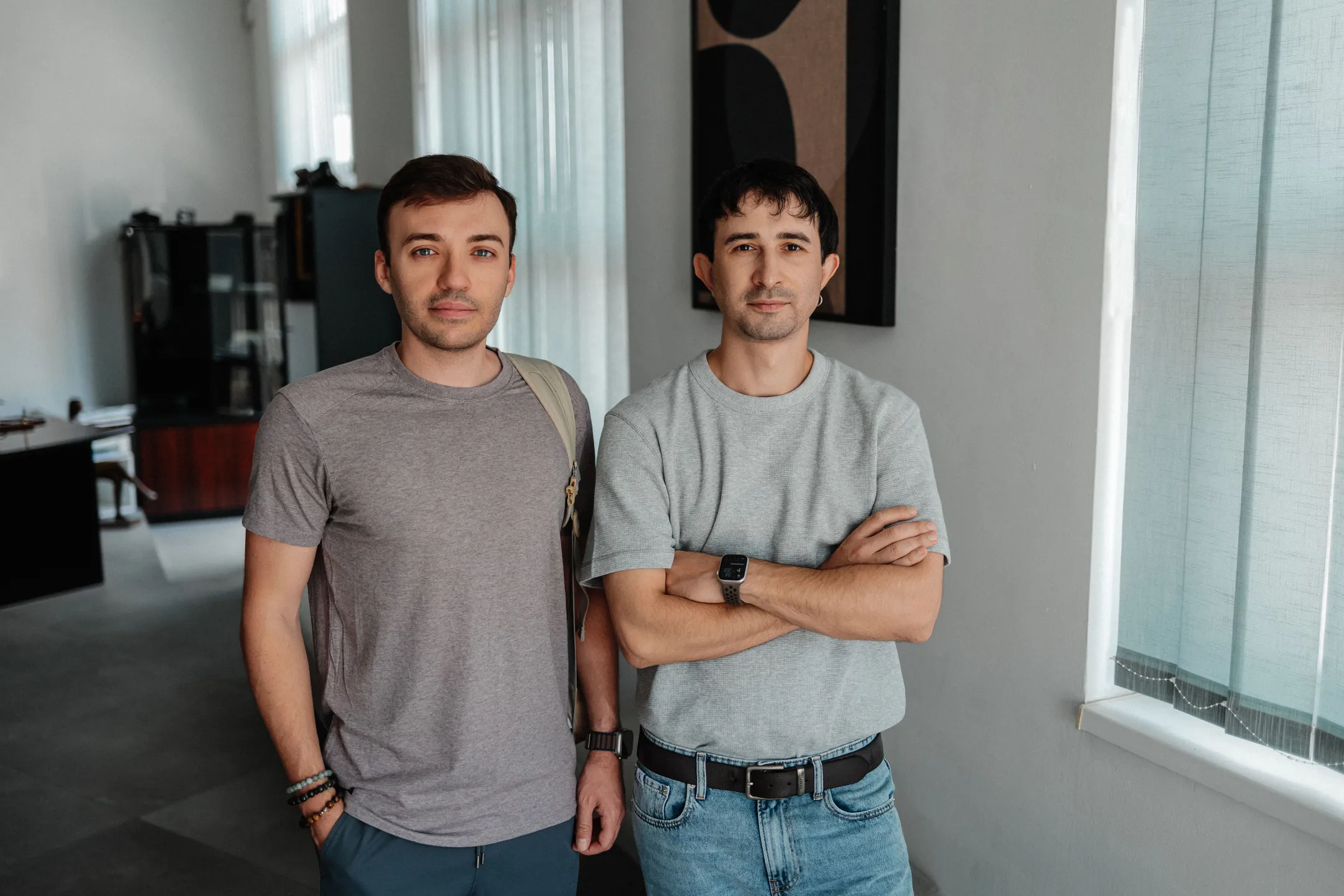 На фото фаундеры KuickTech - Паул Кукитз и Максим Писегов
