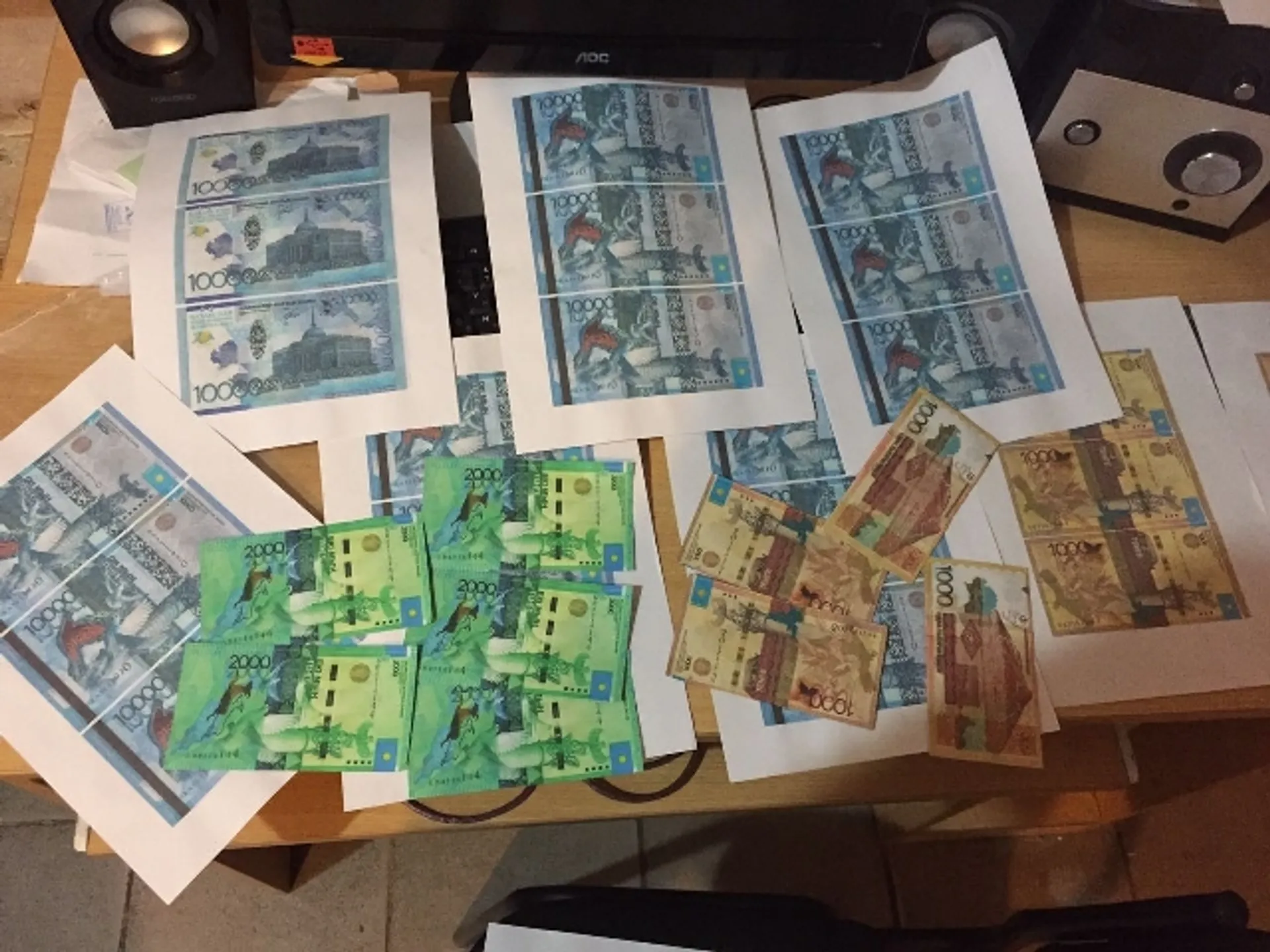 Капитал - Типография в Алматы печатала фальшивые деньги