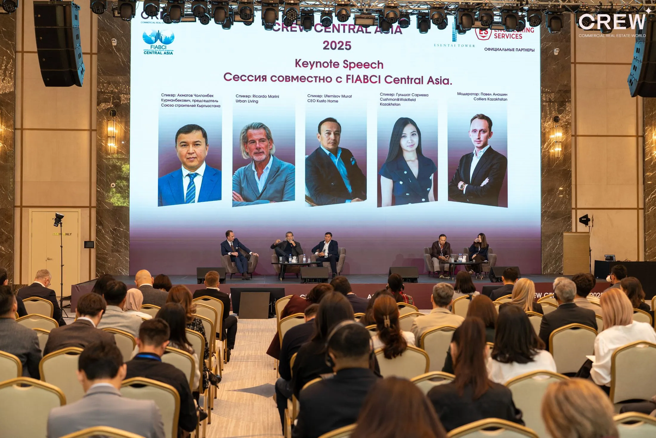 CREW Central Asia 2025: лидеры коммерческой недвижимости и вектор развития рынка