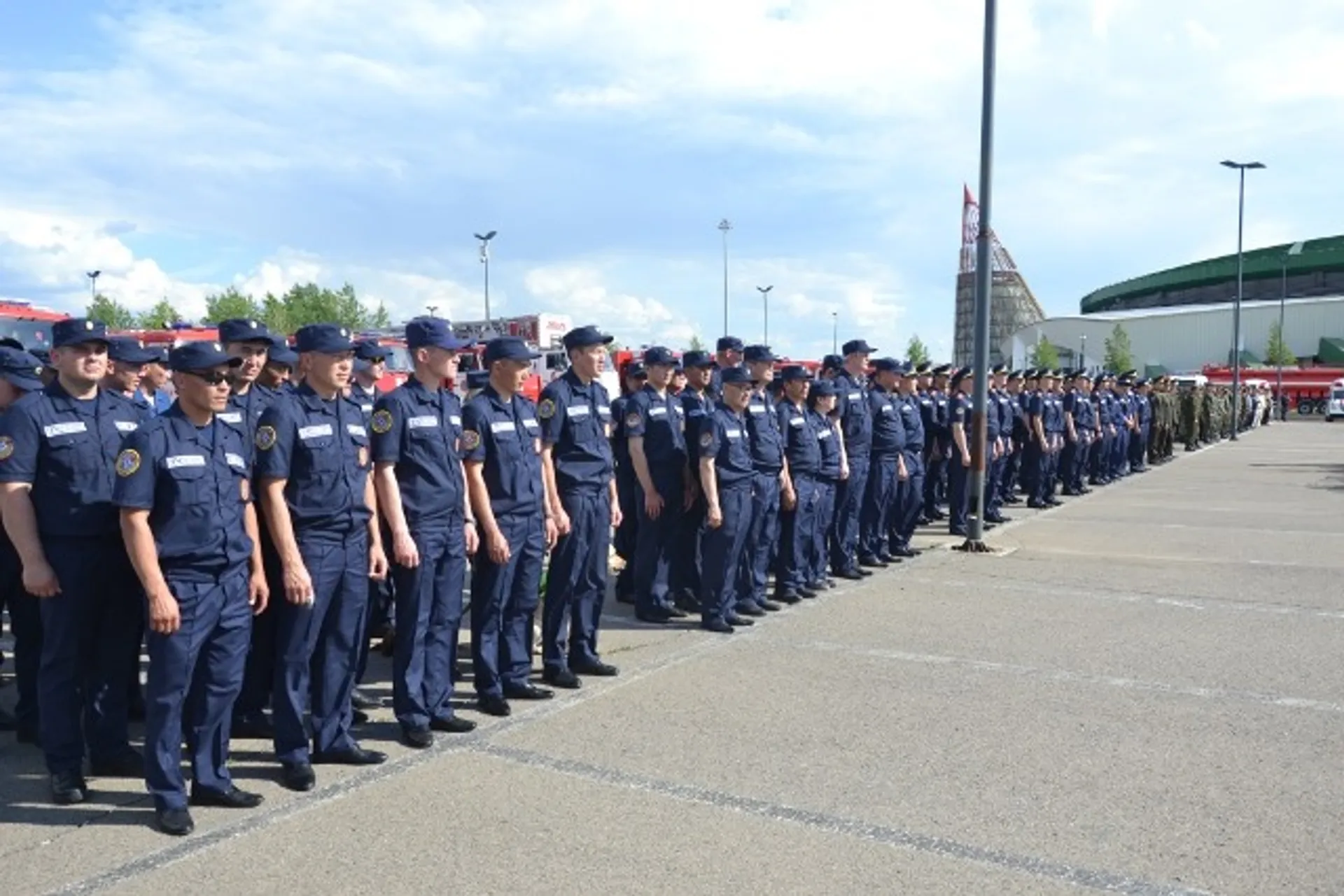 Капитал - 300 спасателей прибыли для обеспечения безопасности ЭКСПО