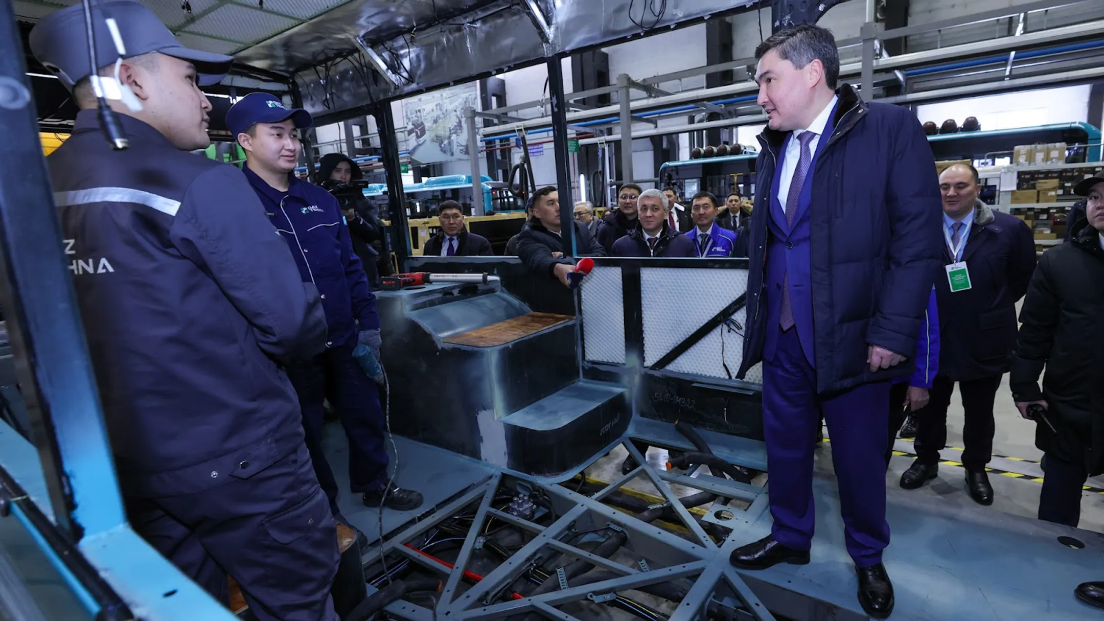 Олжас Бектенов посетил промышленные предприятия Карагандинской области - Image Kapital.kz