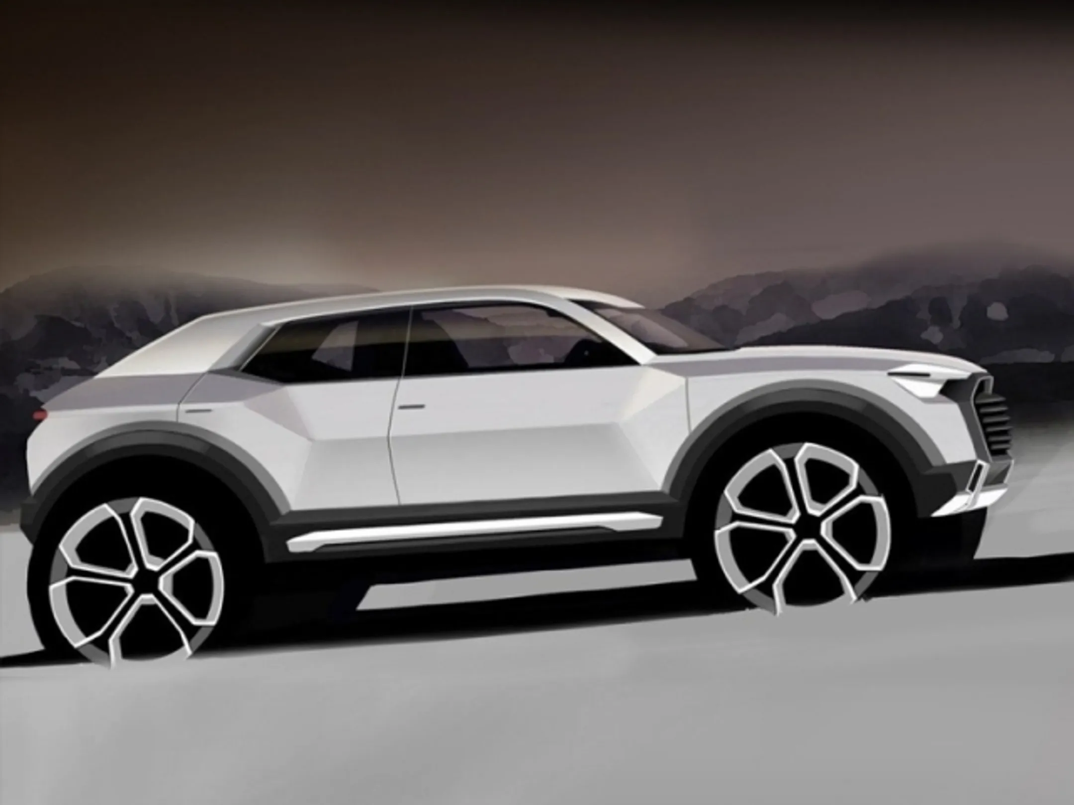 Audi Q1: первый скетч - Image Kapital.kz