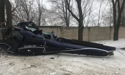 Названы три возможные причины крушения вертолета в Алматы