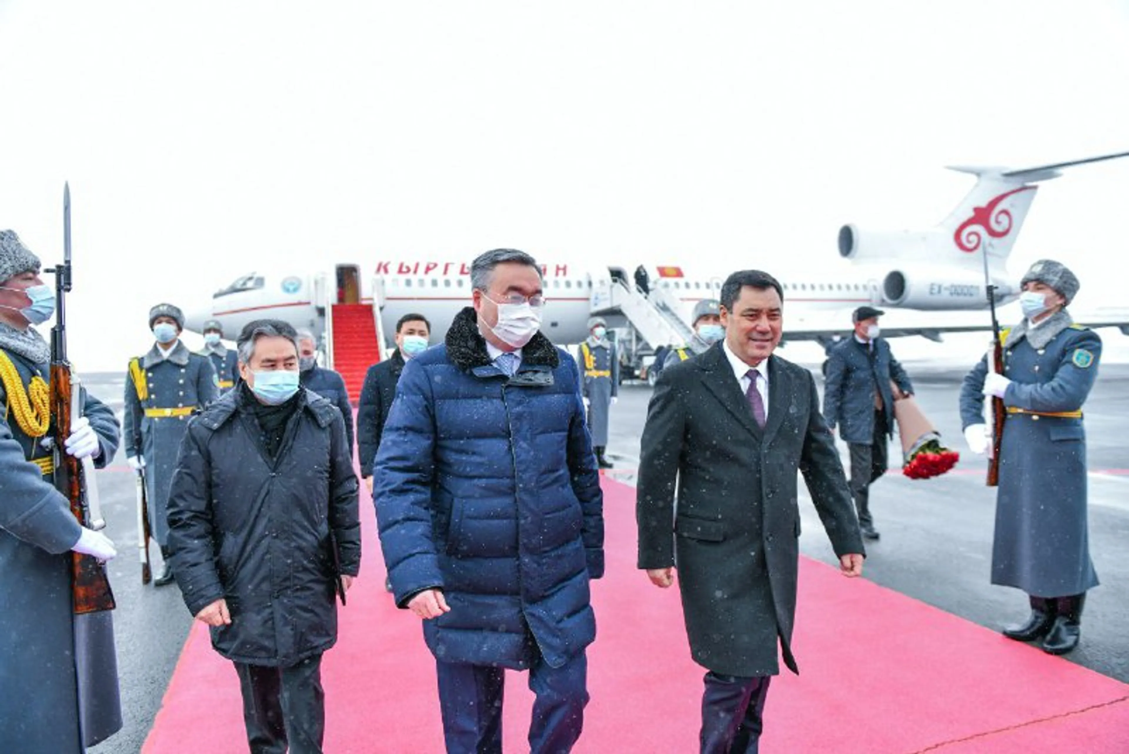 Капитал - Президент Кыргызстана Садыр Жапаров прибыл в Казахстан