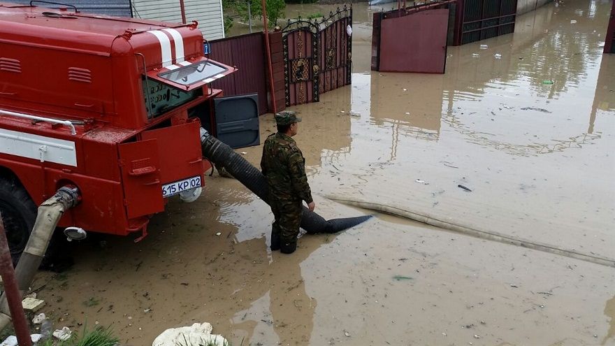 Большая вода пришла в Алматы- Kapital.kz