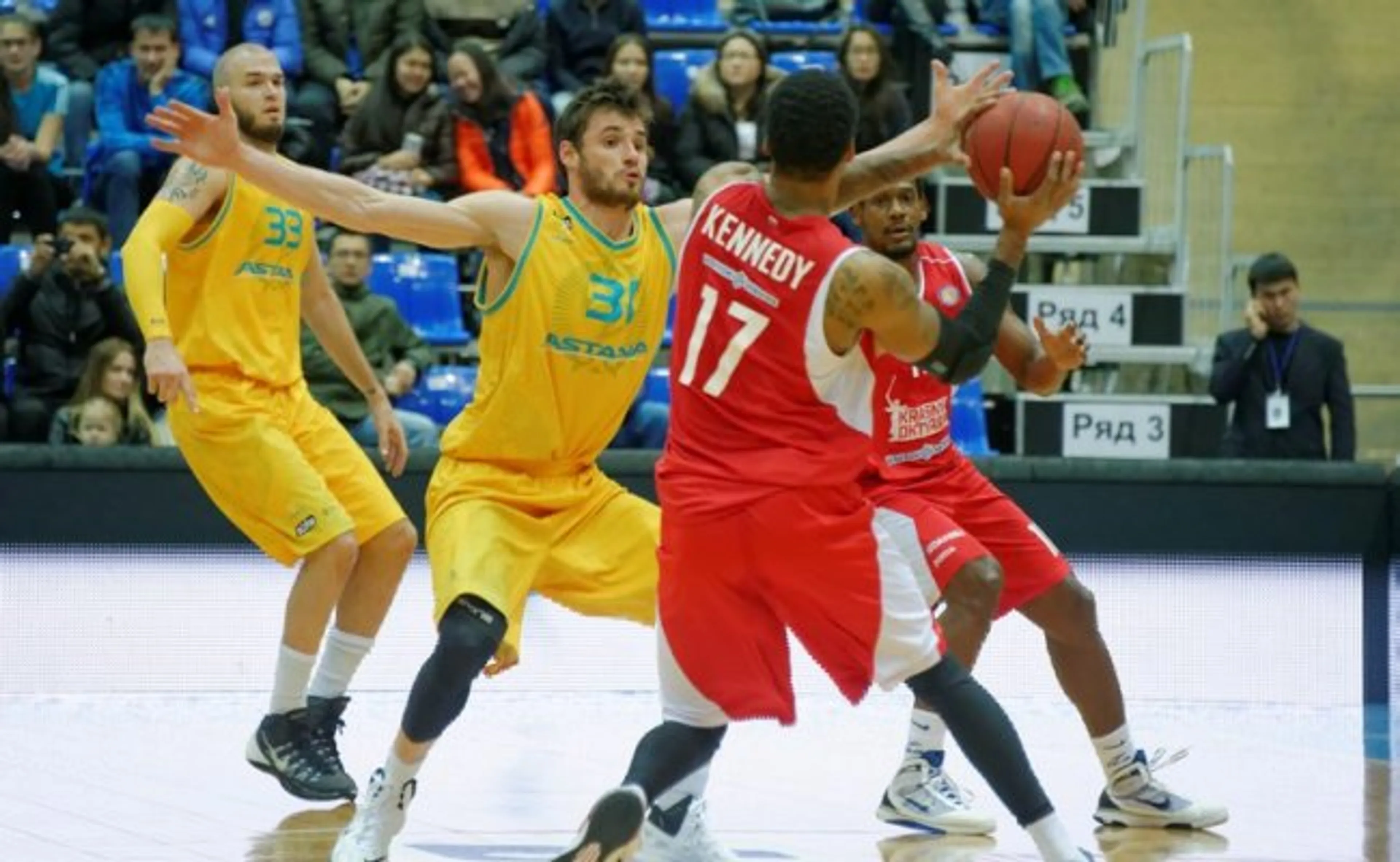 Капитал - «Астана» проиграла «Красному Октябрю» в Единой лиге ВТБ