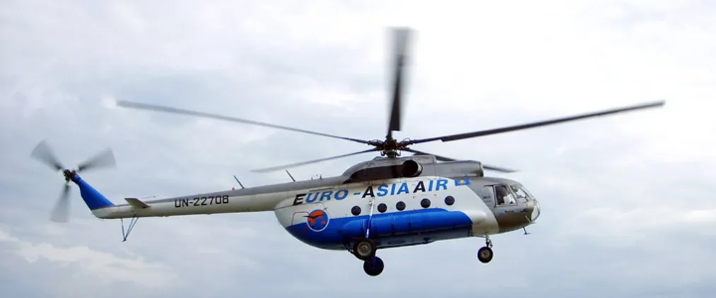 Капитал - В Кызылординской области упал вертолет МИ-8