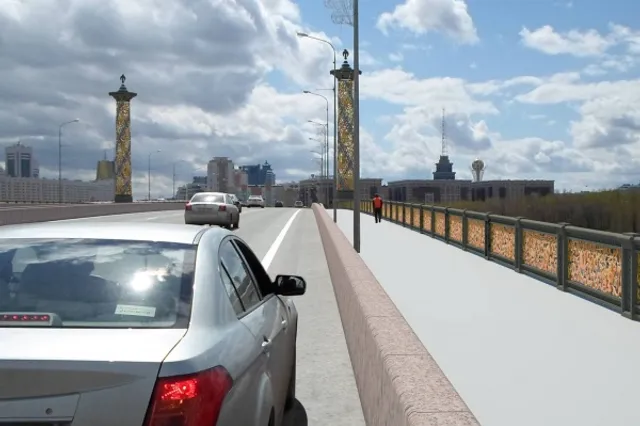 Мосты в Астане приобретут новый облик