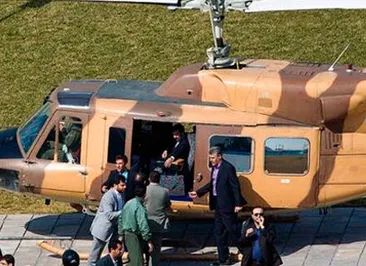 Вертолет президента Ирана приземлился из-за неполадок