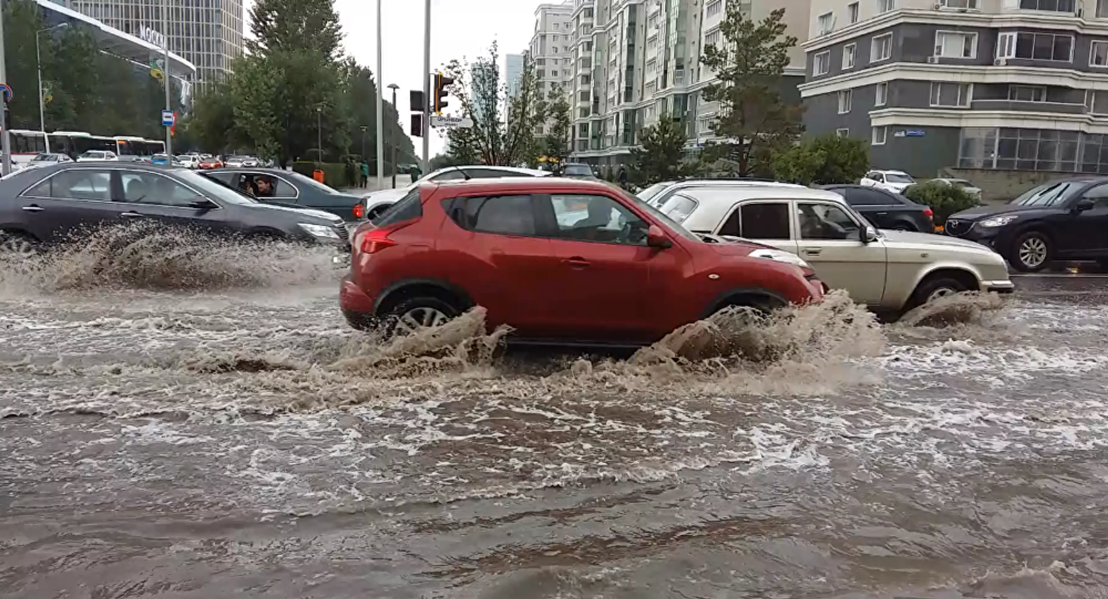 Капитал - Проблема потопов на дорогах Астаны решится в течение 3 лет