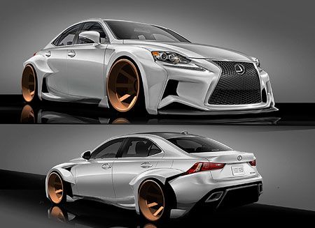 Лучший Lexus для SEMA- Kapital.kz