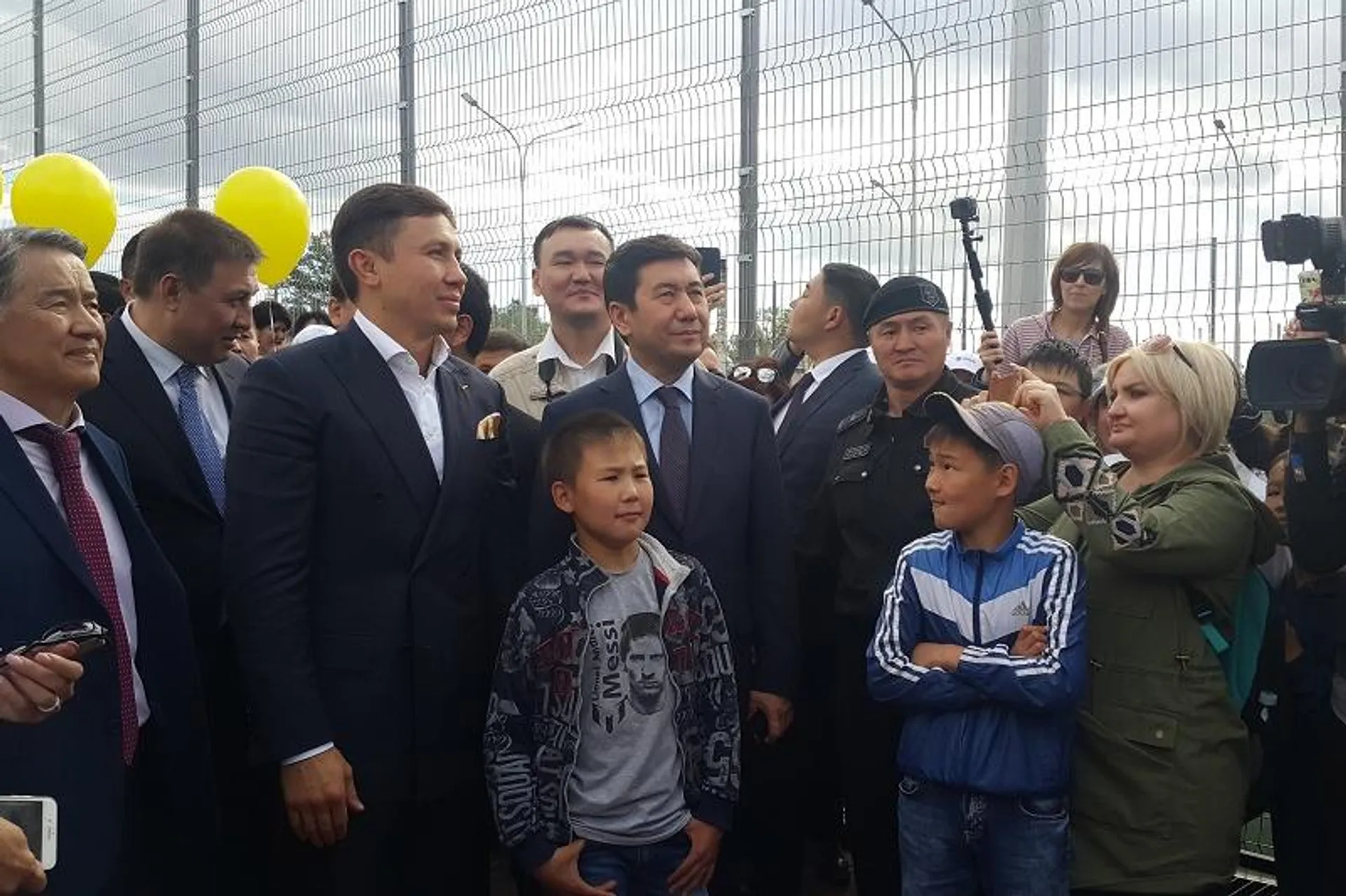 Капитал - Геннадий Головкин открыл в Караганде спорткомплекс