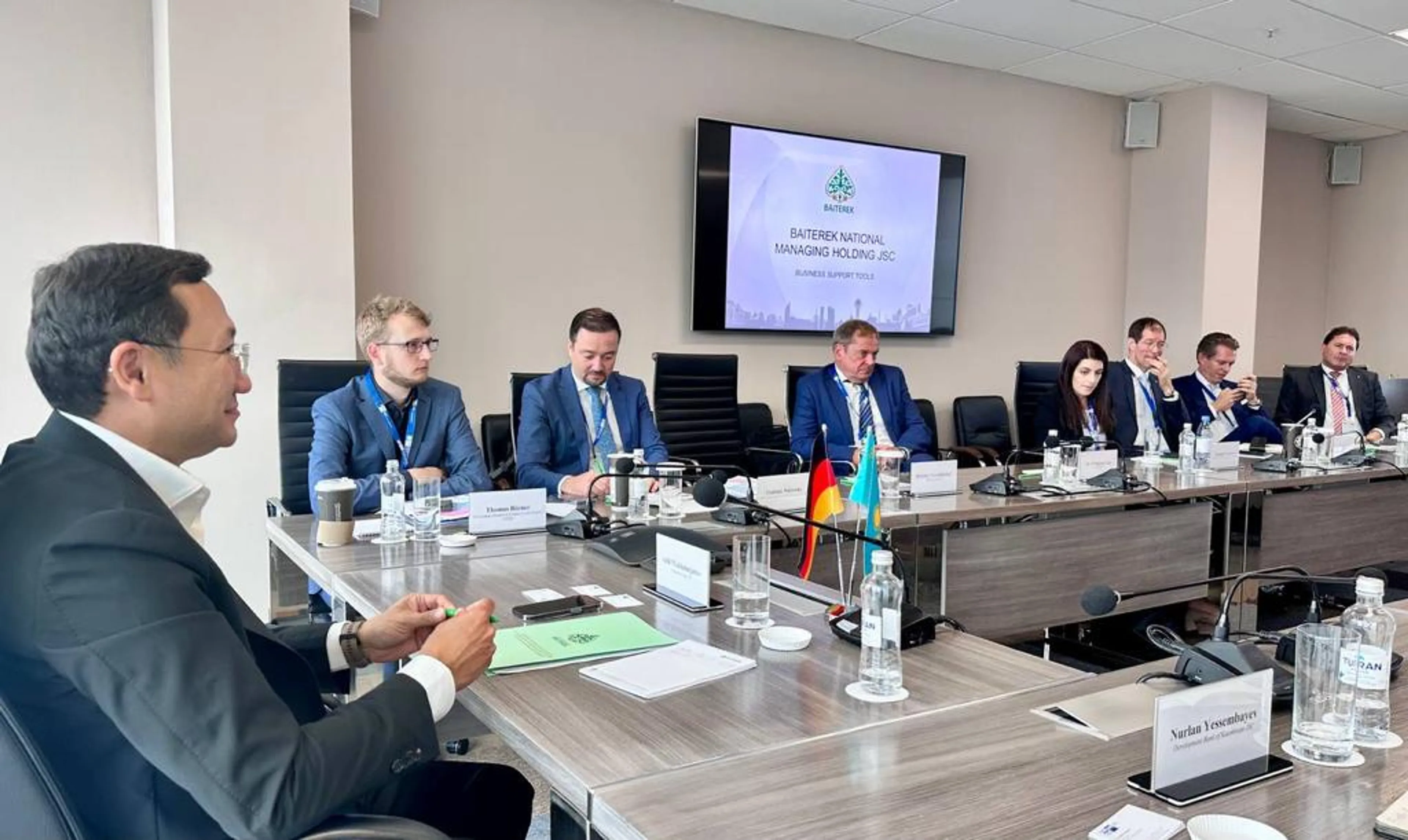 Капитал - Байтерек развивает сотрудничество с немецким бизнесом