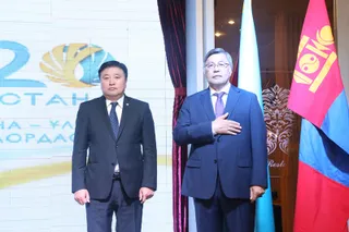 Капитал - 20-летие Астаны отпраздновали в Улан-Баторе