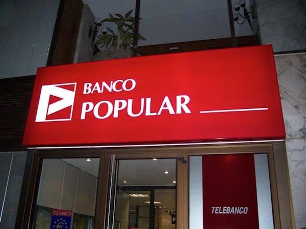 Испанский Banco Popular куплен за 1 евро- Kapital.kz