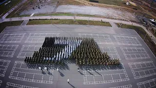 Капитал - Военнослужащие РК построили «живое» поздравление