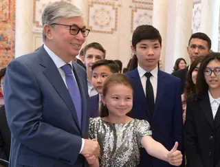 Капитал - Президент встретился с одаренными детьми