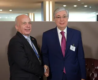 Капитал - Касым-Жомарт Токаев встретился с президентами Швейцарии и Болгарии