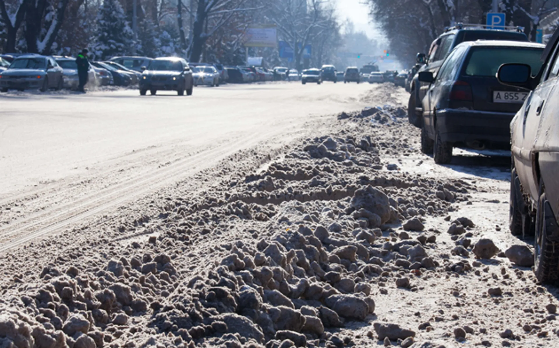 Капитал - Алматы вновь не готов к снегопаду