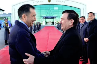 Капитал - Президент Узбекистана прибыл с визитом в Казахстан