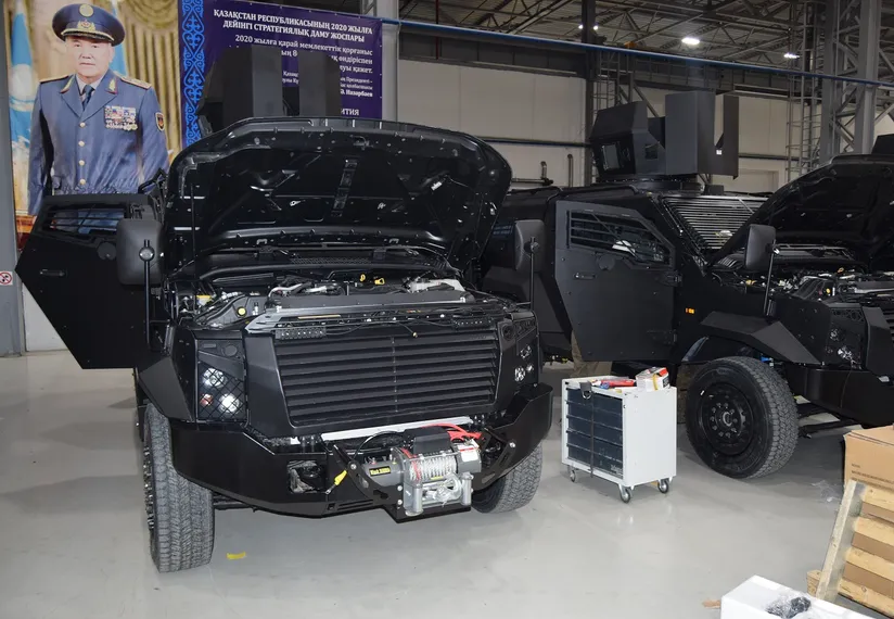 Капитал - Произведена первая партия казахстанских броневиков «Алан»