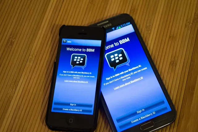 BlackBerry Messenger появится на Windows Phone