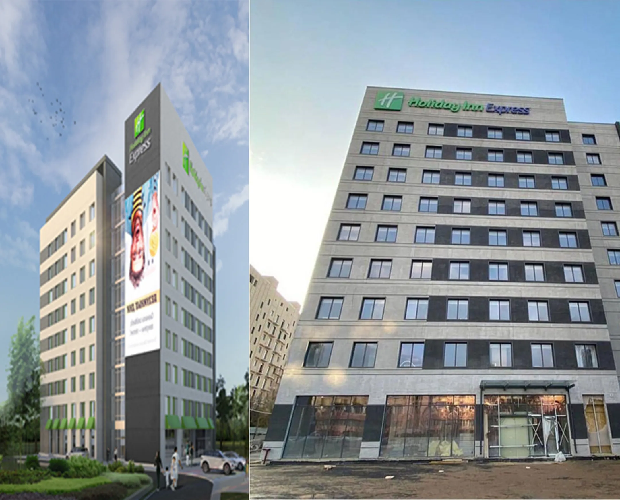 Проект гостиницы Holiday Inn Express