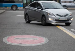 Капитал - 20 тыс штрафа заплатят автомобилисты, заезжающие на спецполосу