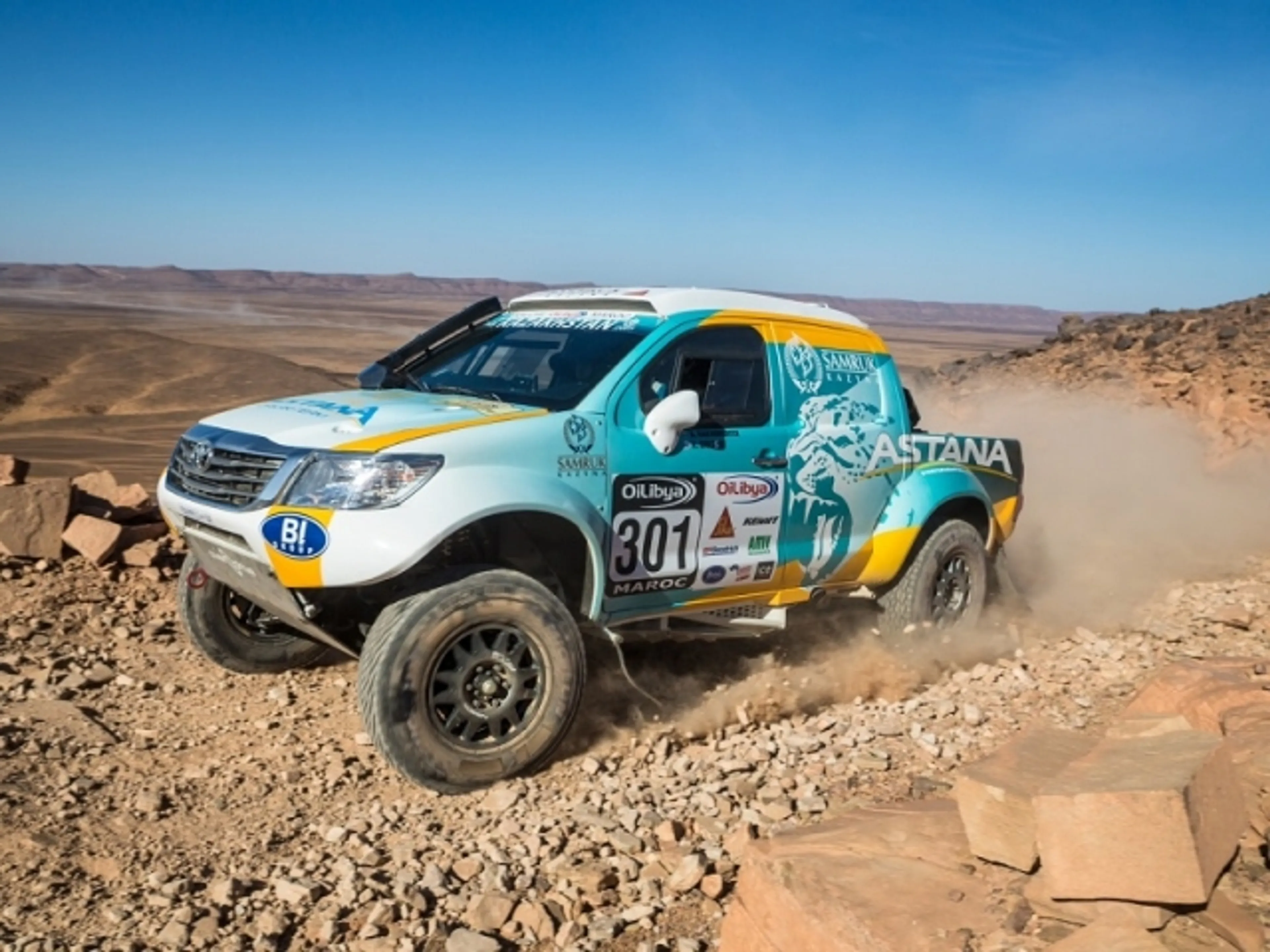 Капитал - Казахстанцы лидируют в своем классе на ралли Марокко