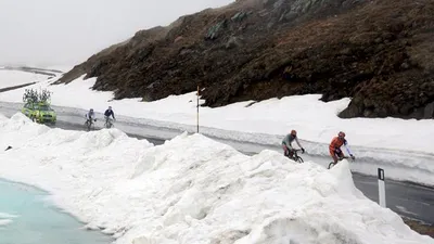 Отменен 19-й этап велогонки «Джиро д’Италия»