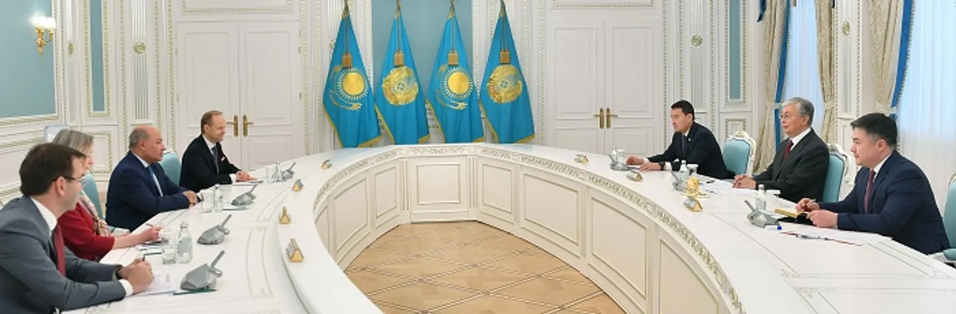 Капитал - Касым-Жомарт Токаев принял президента ЕБРР Суму Чакрабарти