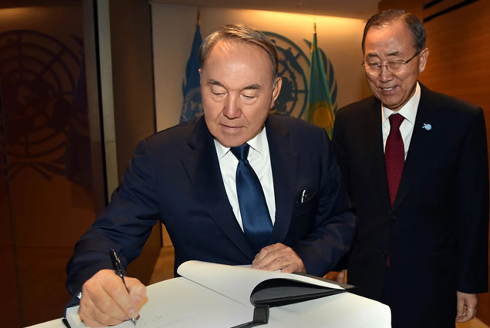 Капитал - Нурсултан Назарбаев провел встречу с Пан Ги Муном