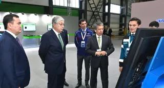 Капитал - Президент посетил новые предприятия Карагандинской области