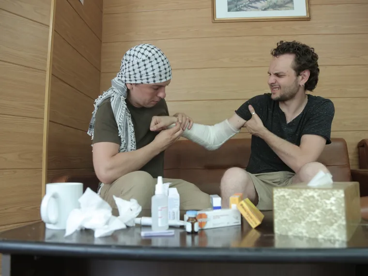 Капитал - В Бейруте напали на казахстанских журналистов