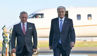 Капитал - Король Иордании Абдалла II бен аль-Хусейн прибыл в Астану