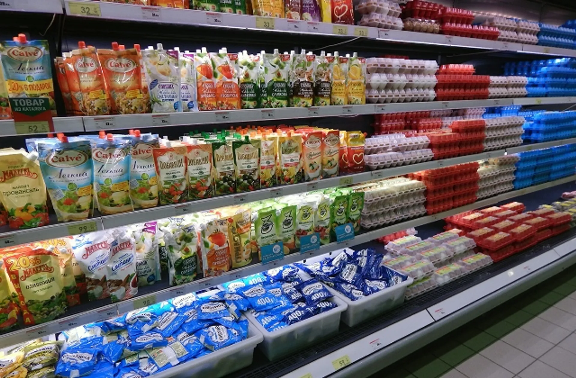 Капитал - Продукцию 10 казахстанских производителей продают в супермаркетах России