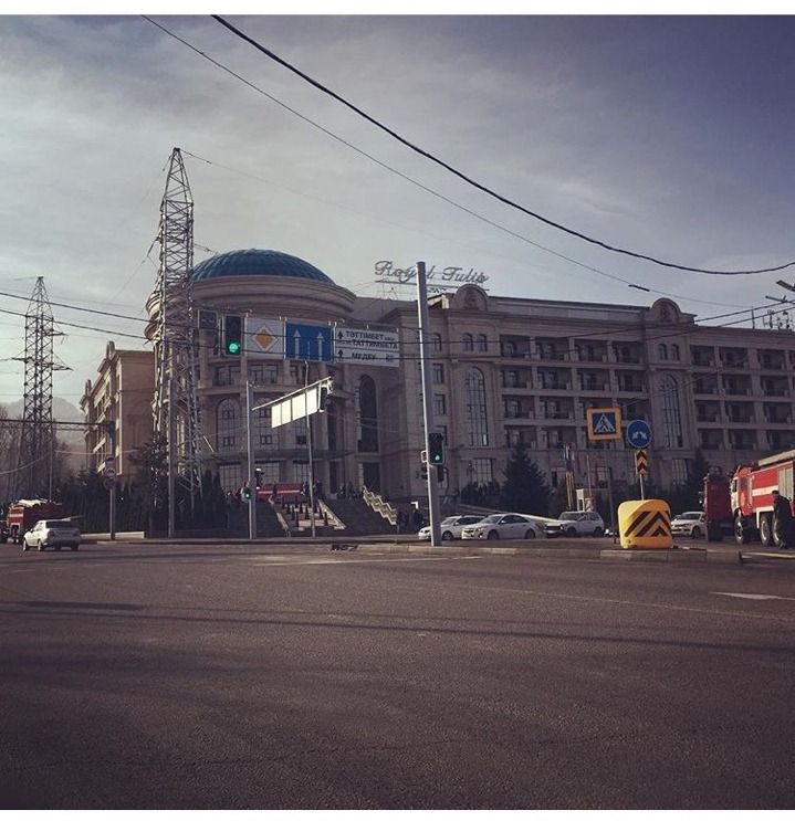 Пожар в Royal Tulip Almaty- Kapital.kz