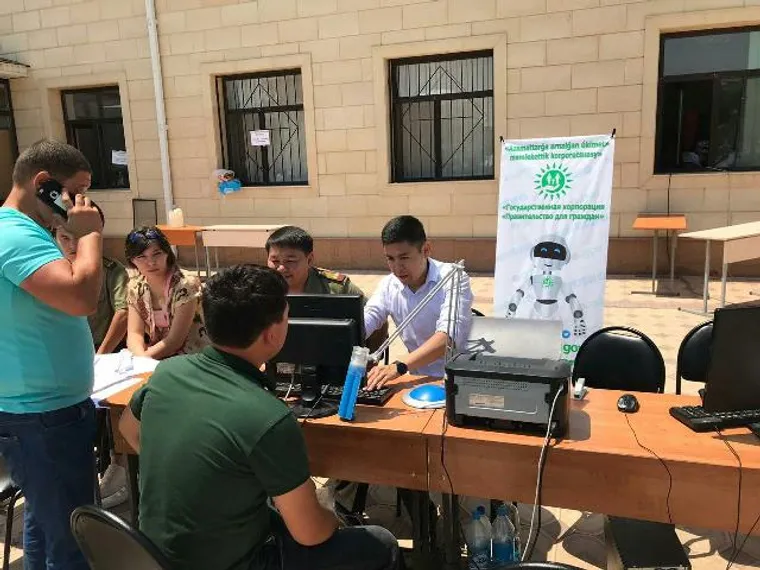 Капитал - Для пострадавших жителей города Арыс организованы точки получения госуслуг