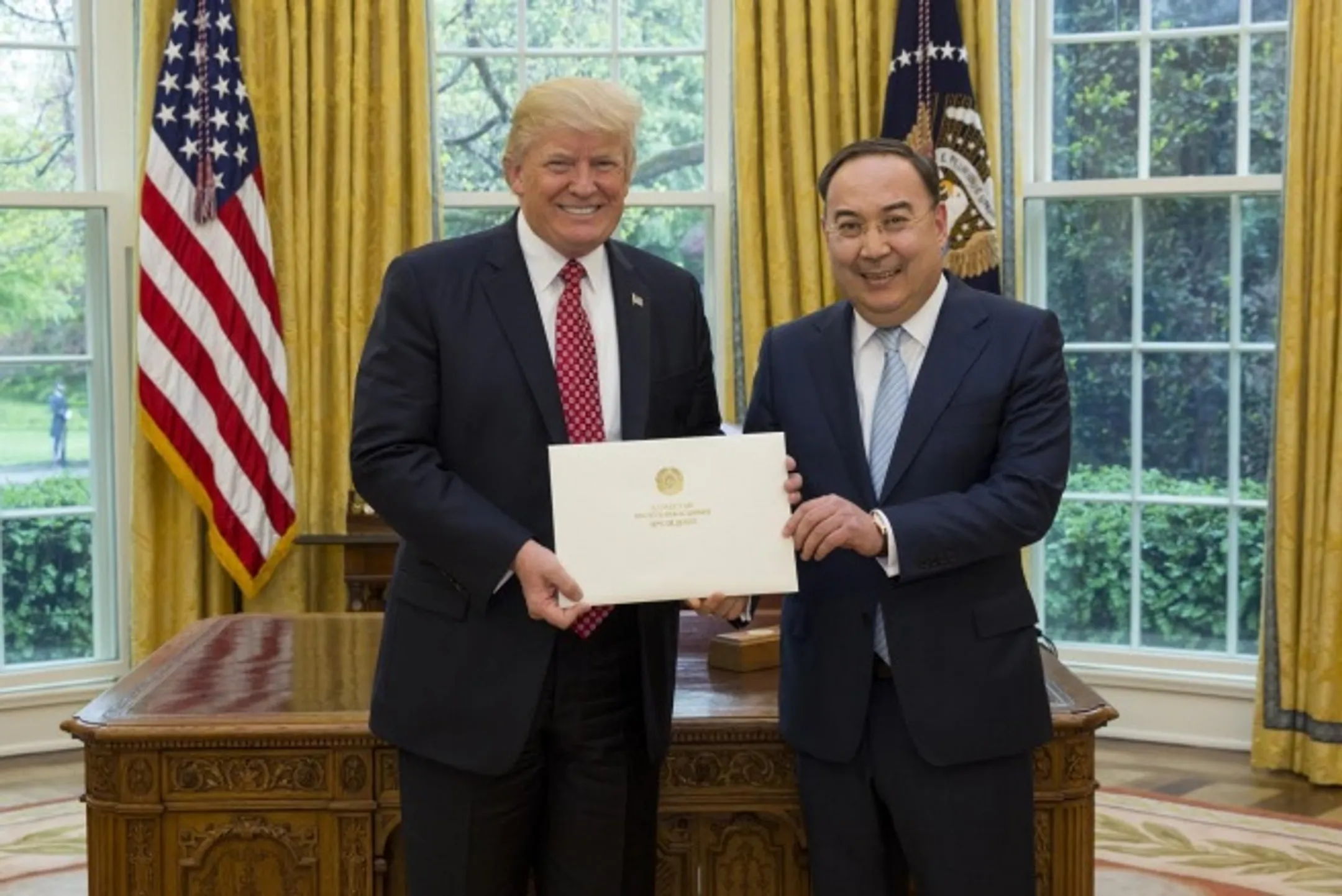 Дональд Трамп за расширение казахстанско-американских отношений - Image Kapital.kz