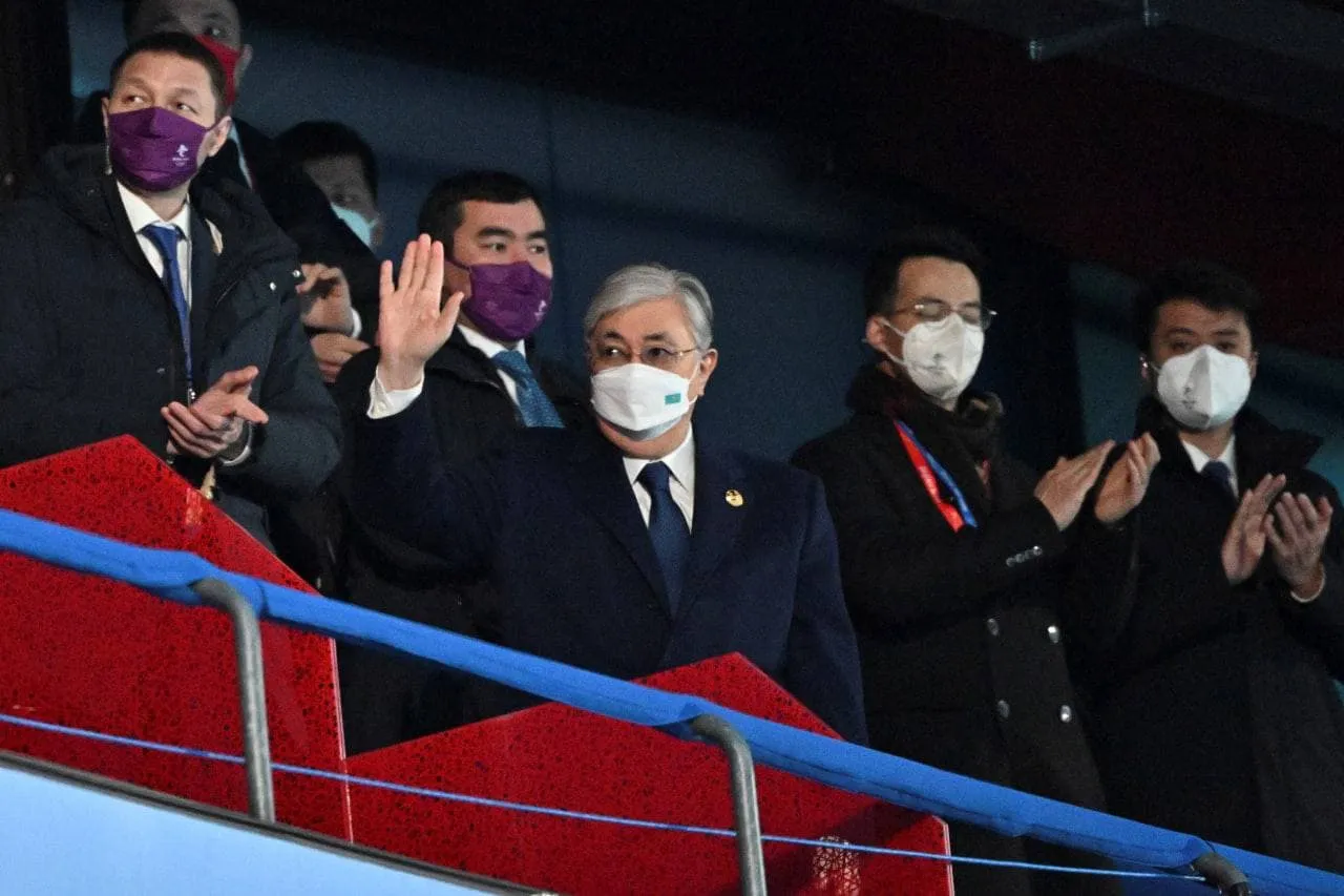 Президент РК принял участие в открытии Олимпиады в Пекине